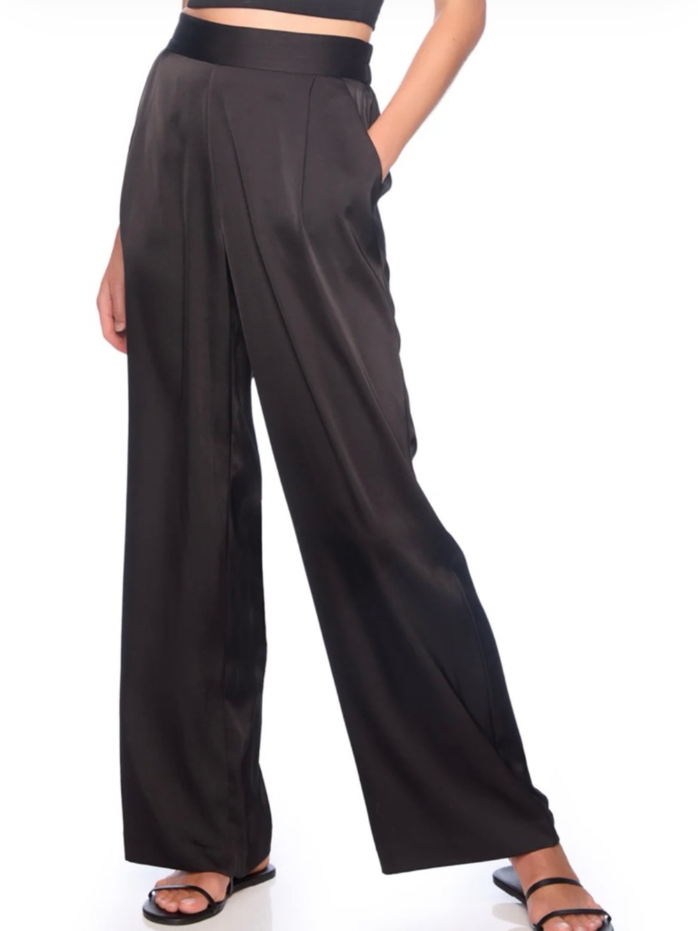 Susana Monaco Satin Pants - Picture 2 of 8